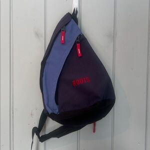 Roots Sling Bag Crossbody Bag Blue